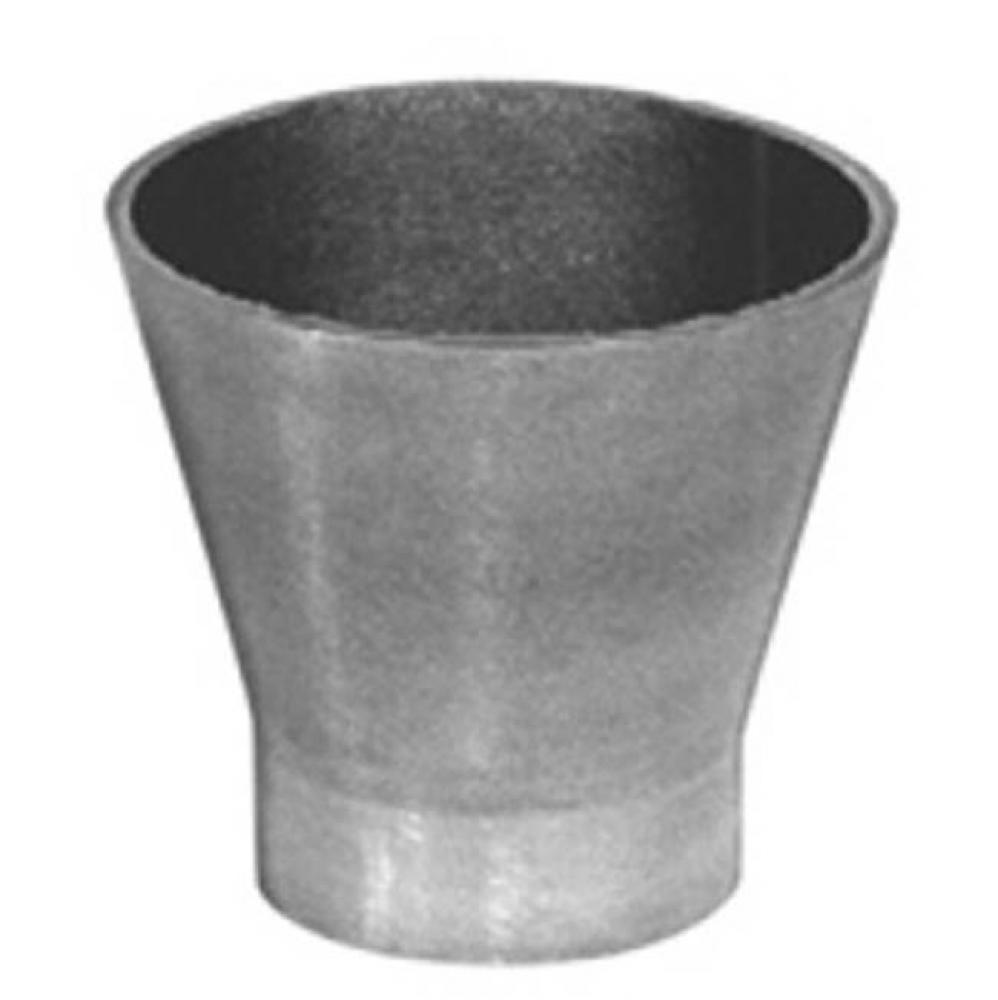Z1724 4'' Diameter x 3-3/4'' High 304 Stainless Steel Funnel