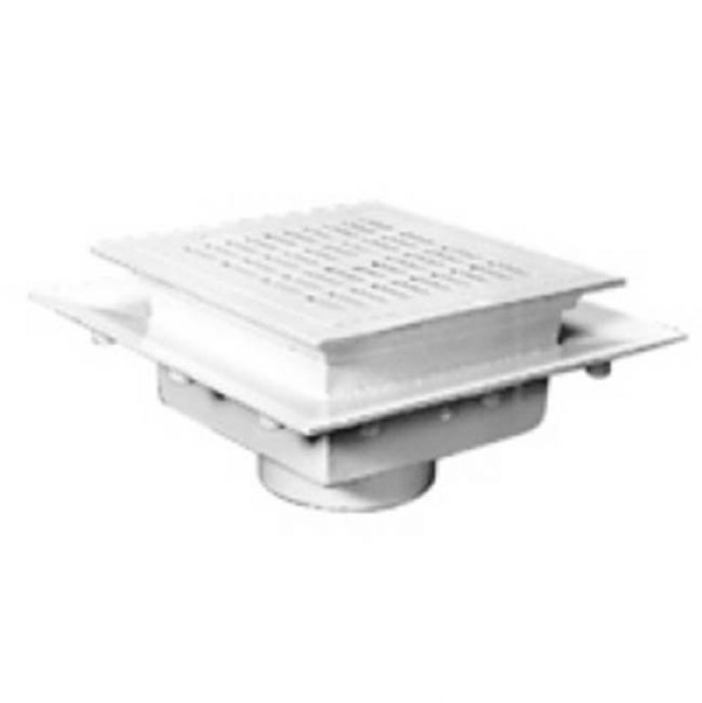 16''Sq X 12'' CI A.R.C. Floor Sink l/ Grate