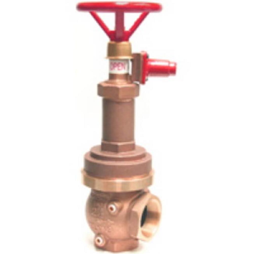 Fire Sprinkler Valve, FNPT x FNPT, Angle, supervisory switch