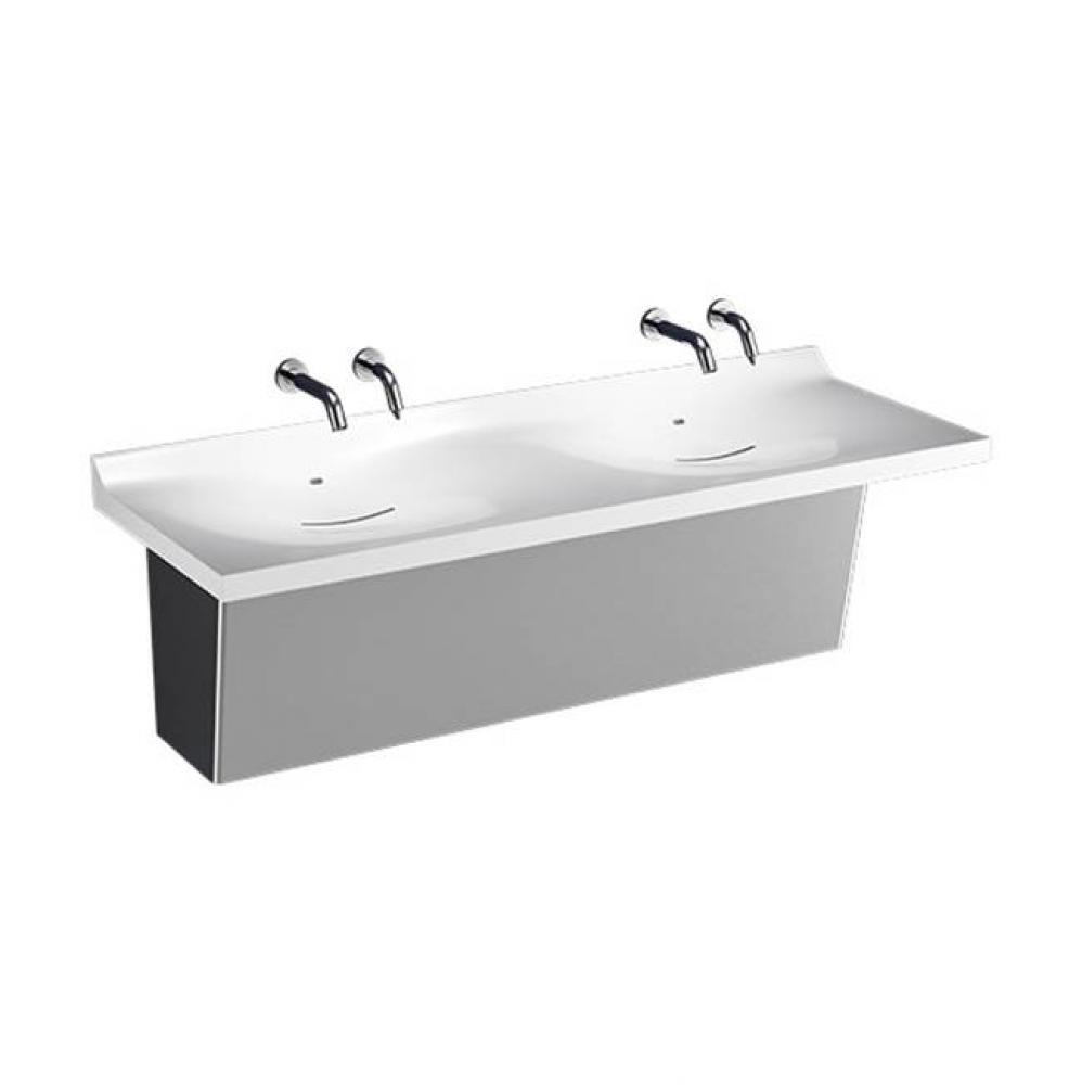 EZ QUOTE - DRIFT (13B) TRIPLE BASIN PAIRED w/SENSOR FAUCET & MATCHING SOAP DISP