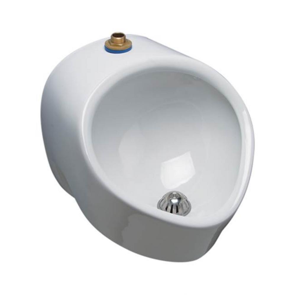 Z5708-U Nano Pint Top Spud Urinal; ZER6003-ULF-CPM 0.125 gpf Sensor activated battery operated Pin