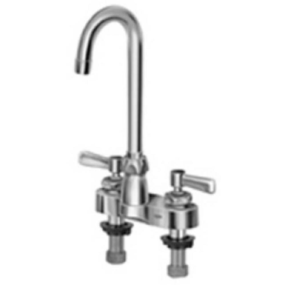 -XL CENTERSET W/ 3-1/2''GOOSENECK SPOUT&2-1/2'' LEVER HANDLES ''