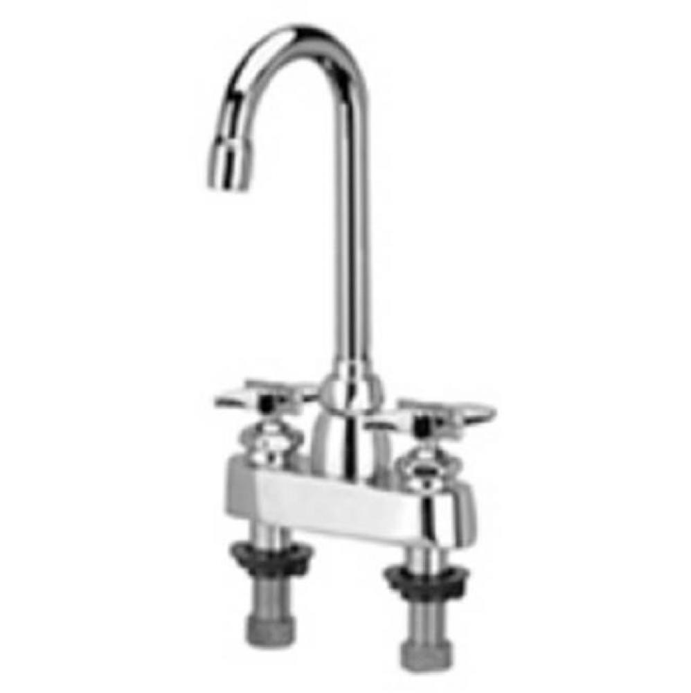 AquaSpec® centerset 3-1/2'' gooseneck faucet with cross handles