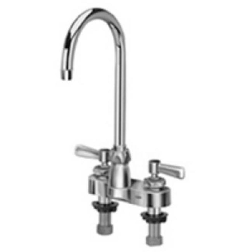 -XLCENTERSET W/5-3/8'' GOOSENECK SPOUT & 2-1/2'' LEVER HANDLES '&apos