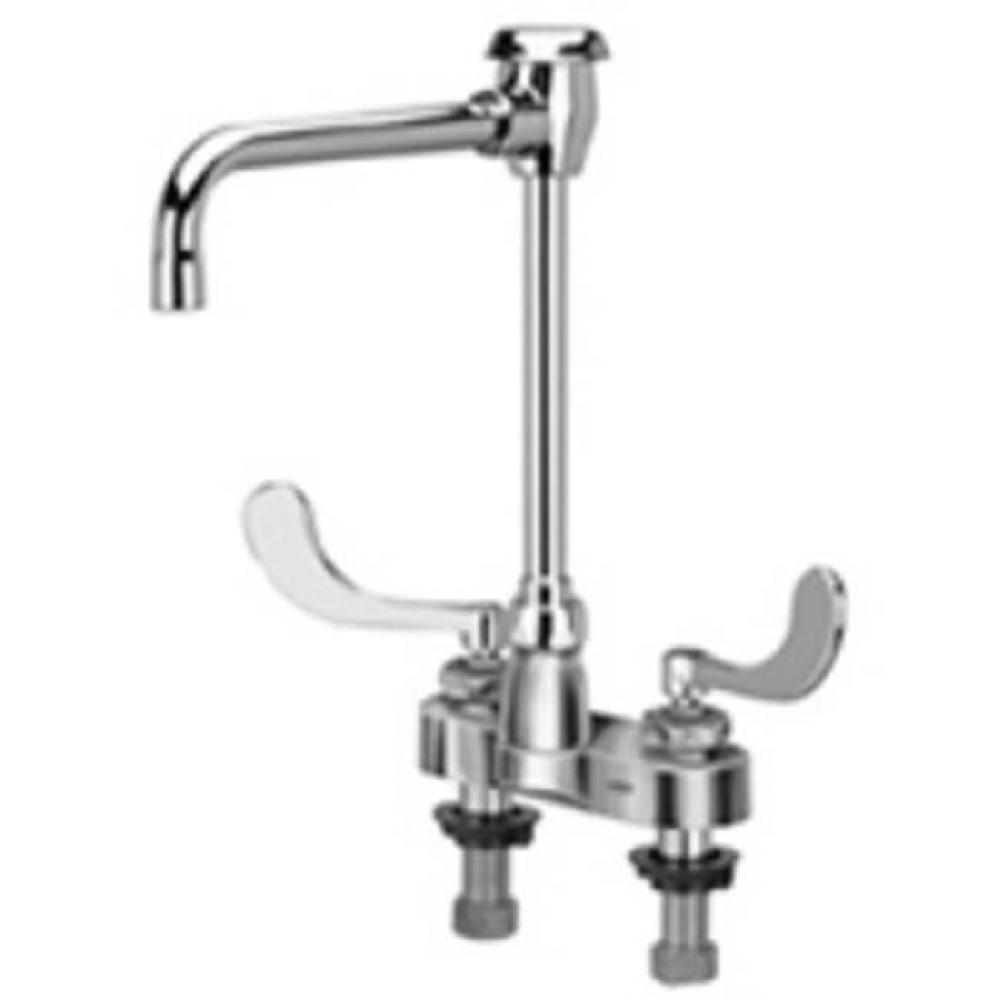 -XL CENTERSET FAUCET W/ 6'' VB SPOUT & 4'' WRIST BLADE HANDLLES '&apo