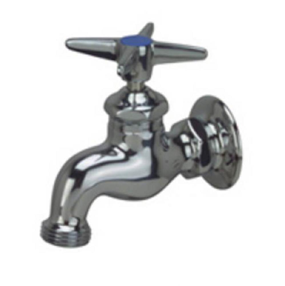AquaSpec® wall-mount single sink faucet with cross handle