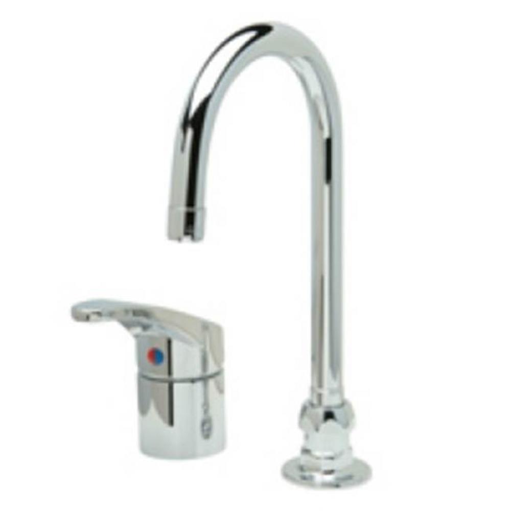 FAUCET (XL), SINGLE CONTROL WITH REMOTE BODY, ''B'' SPOUT ''HS'