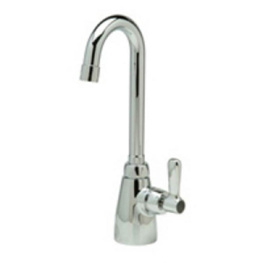 AquaSpec® single-control lab faucet with 3-1/2'' gooseneck and lever handle