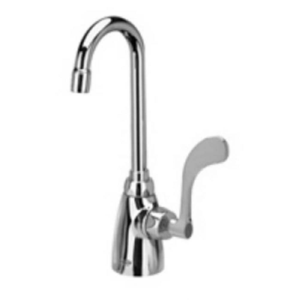 AquaSpec® single-control lab faucet with 3-1/2'' gooseneck and 4'' wrist