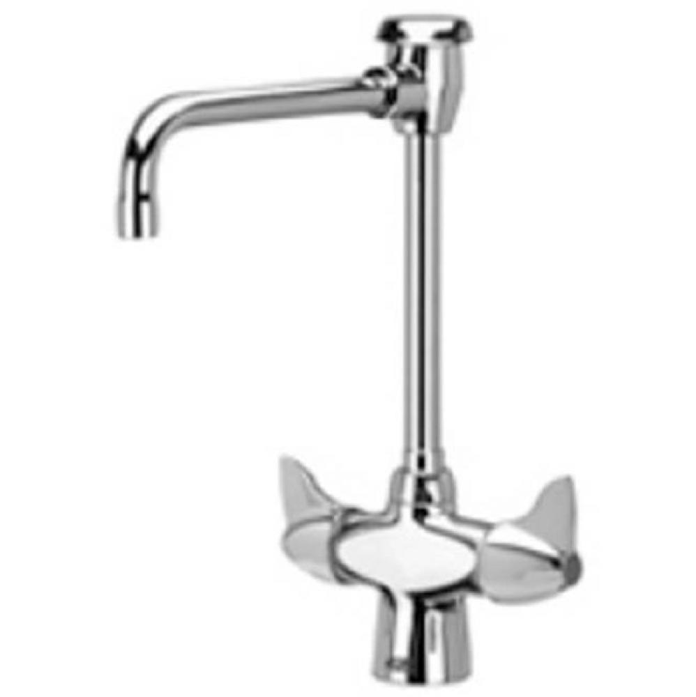 FAUCET, DOUBLE LABORATORY 3 1/2'' GN, ''U'', ''3'&apo