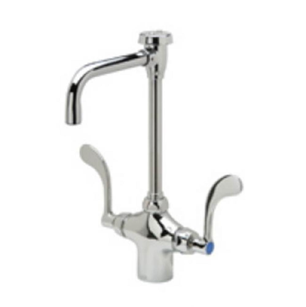 AquaSpec® lab faucet with 6'' vacuum breaker spout and 4'' wrist blade ha