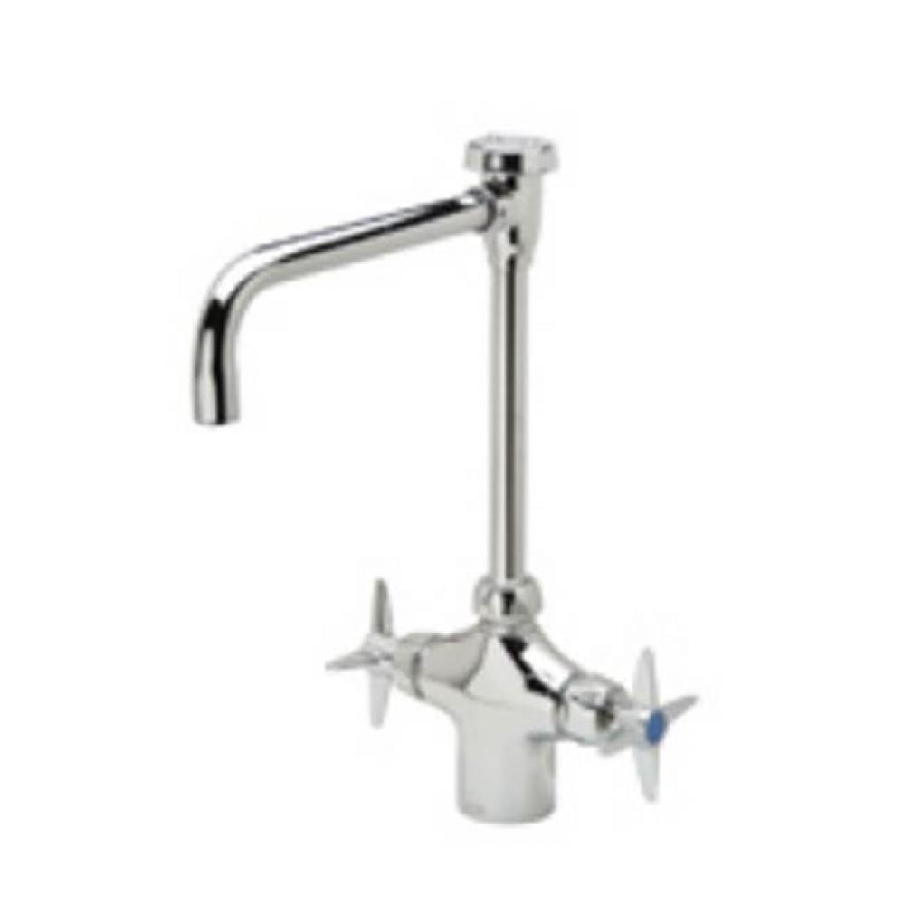 LAB FAUCET w/ 8'' VB SPOUT & 4'' WRIST BLADE HANDEL