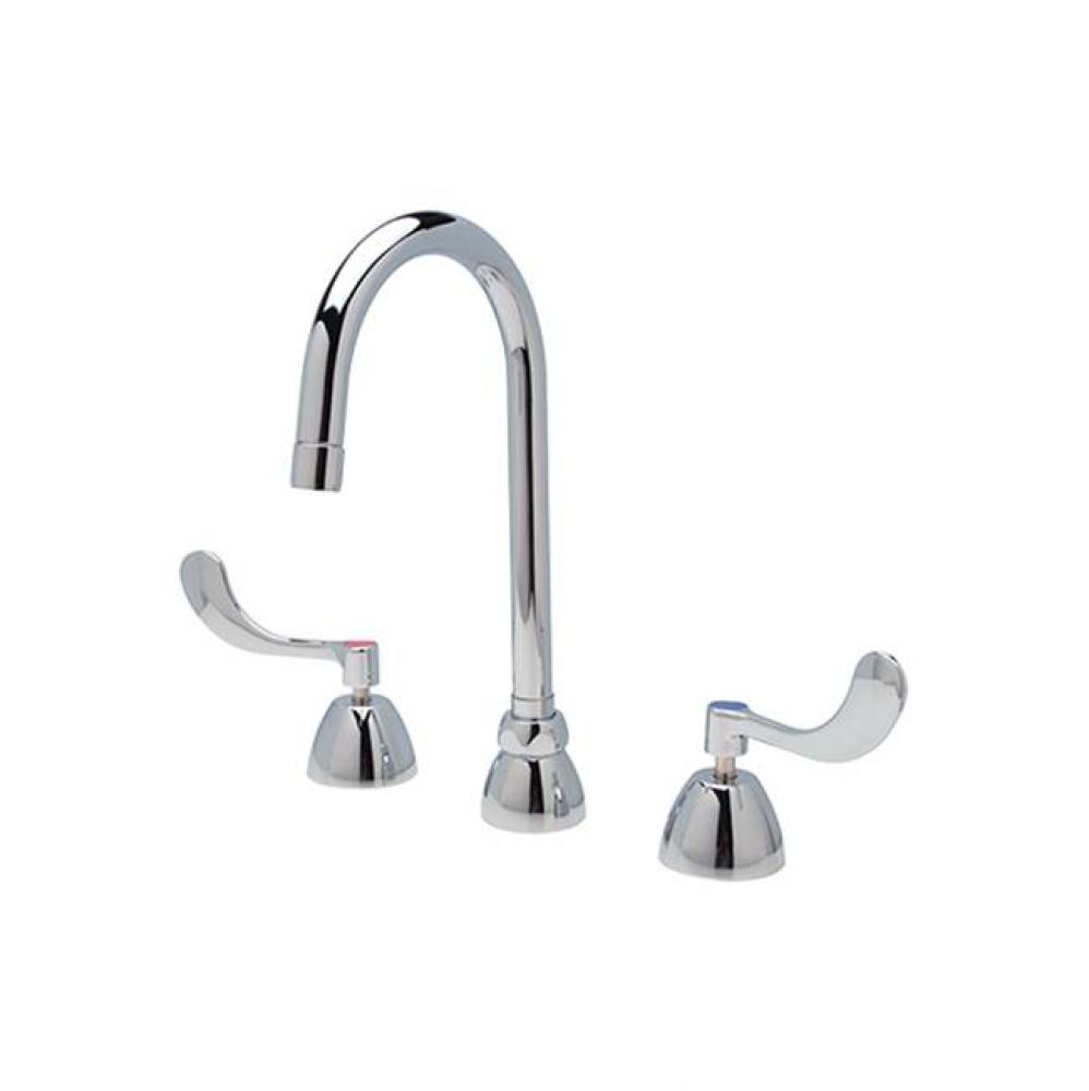 FAUCET (-XL) WIDESPREAD ICT, (LEAD FREE) RESTRICTED SWING