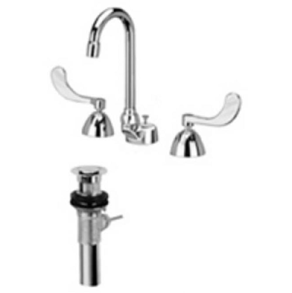 -XL FAUCET, WIDESPREAD ICT, 'A', '4' ,'P' -4F LEAD FREE