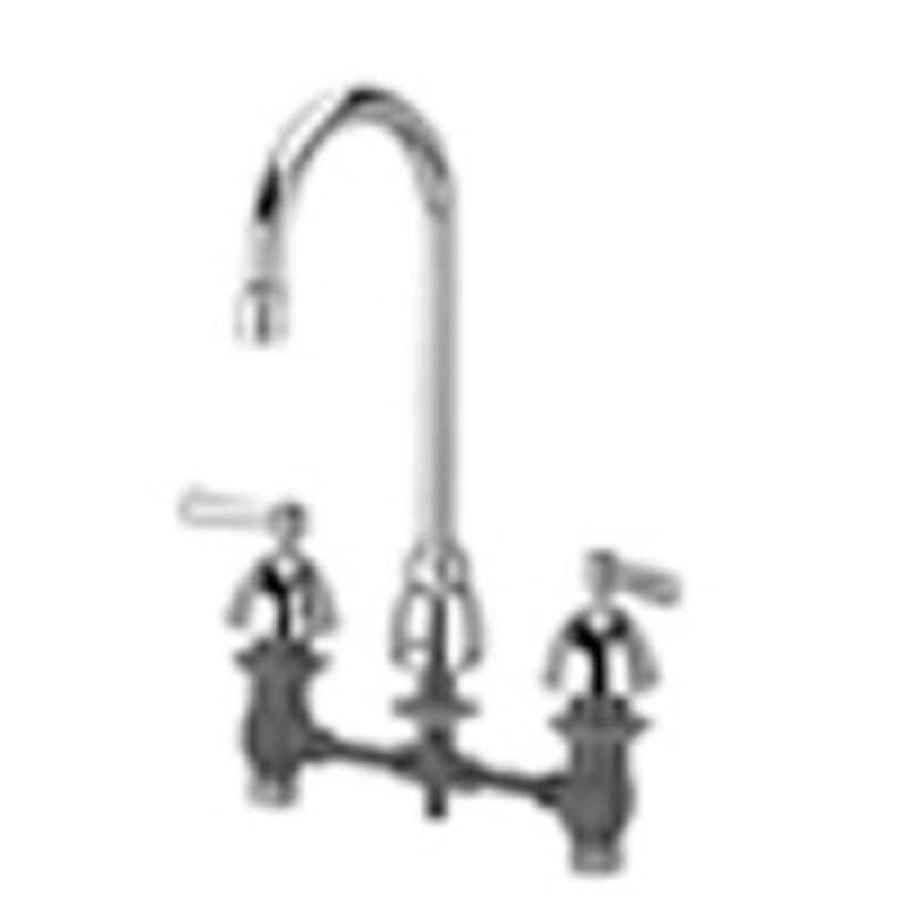 AquaSpec® Widespread Gooseneck Faucet, 5 3/8'' Spout, 2.2 gpm Pressure-Compensating