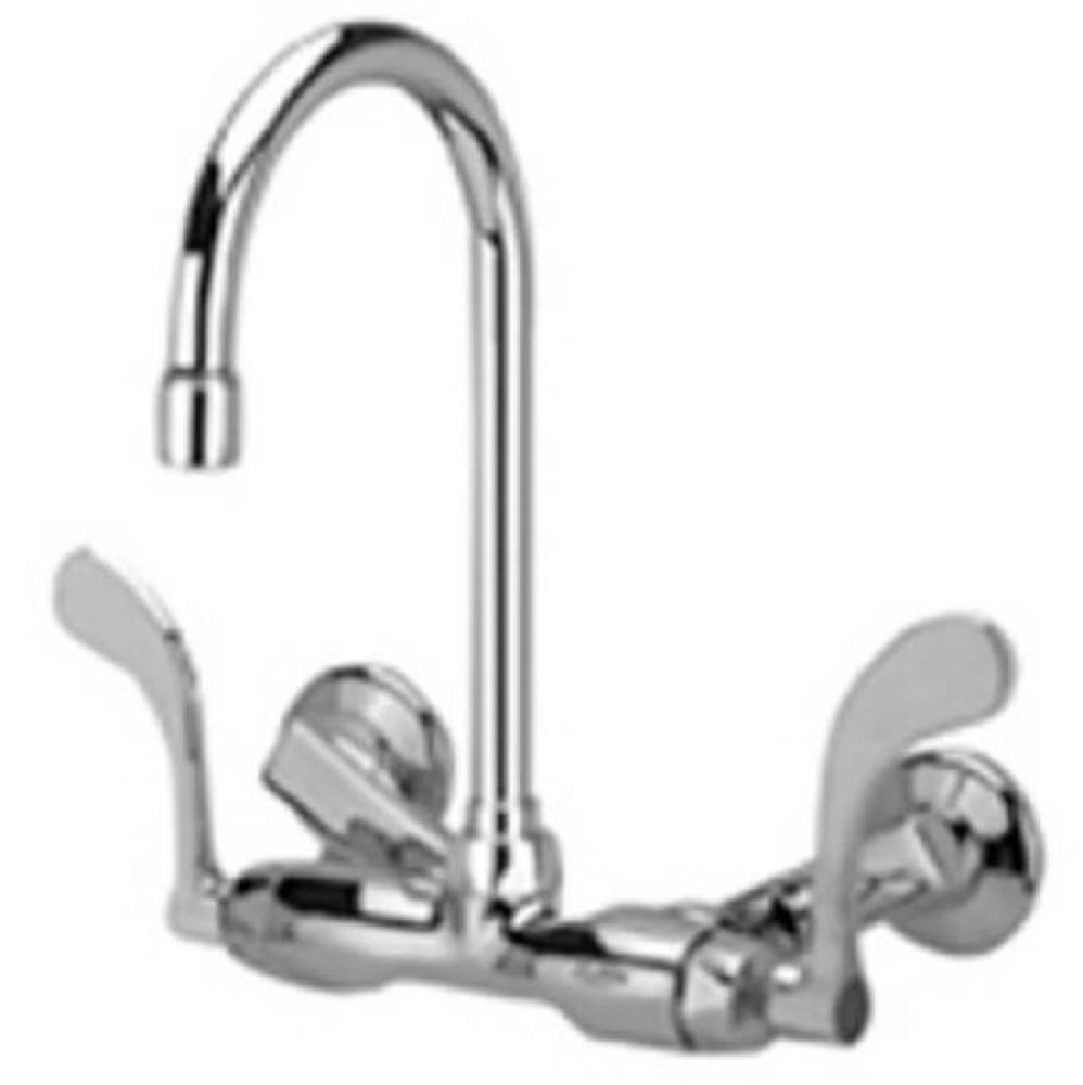 FAUCET (XL), SIDE HANDLE SERVICE SINK; ''B'' 140DEG SPOUT, ''4'