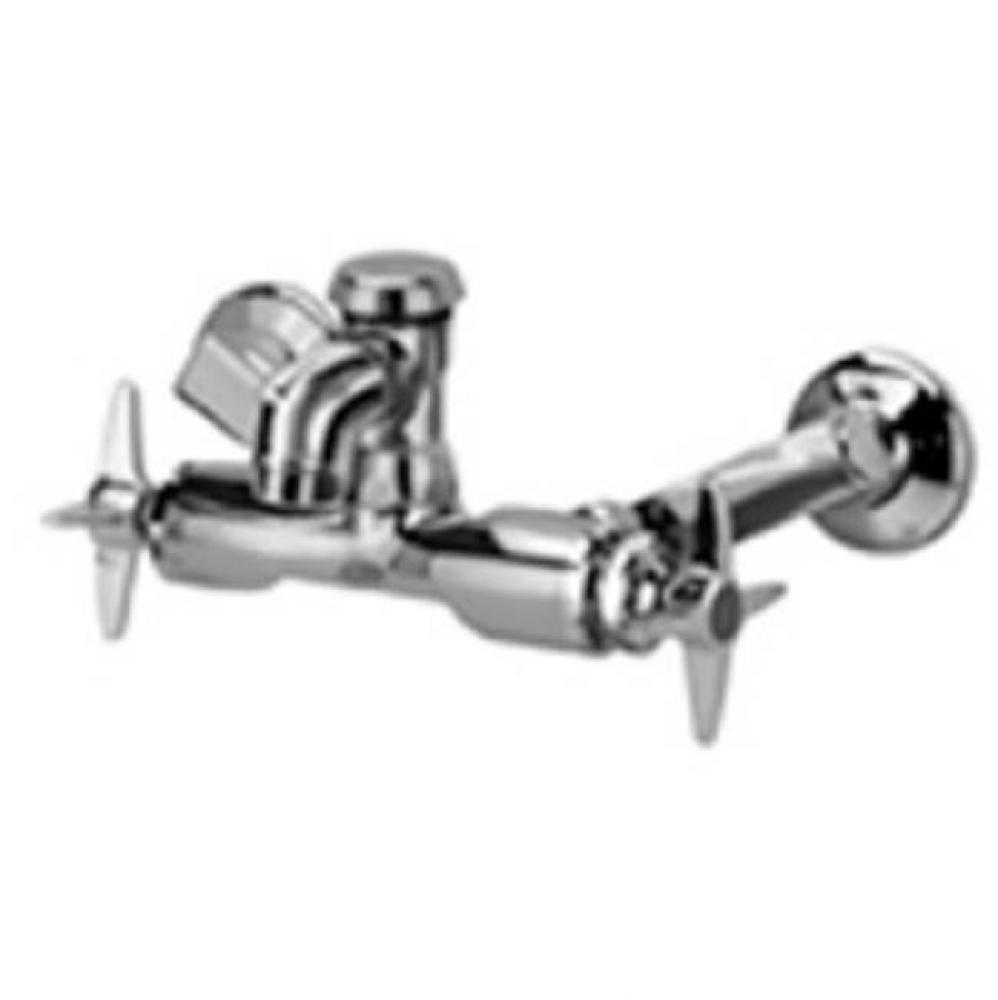 FAUCET, SIDE HANDLE SERVICE SINK ''L'', ''2'' LEAD FREE