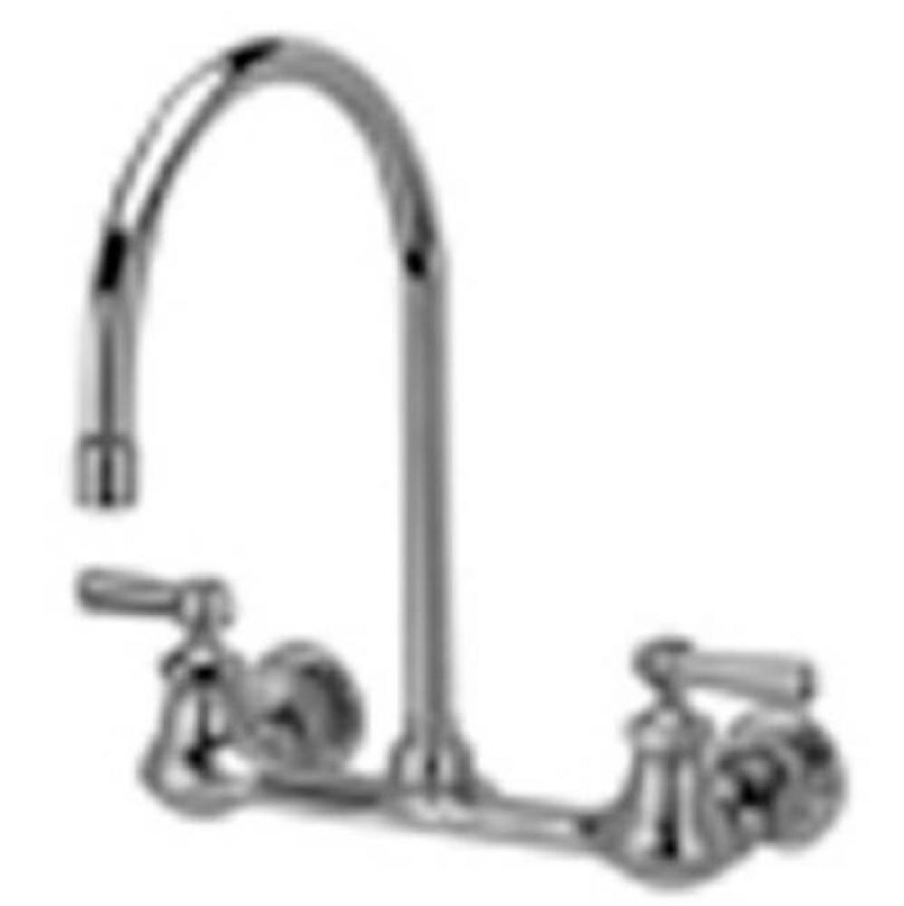 FAUCET (XL)  8'' TOP HANDLE SERVICE SINK ''C'', ''1'&