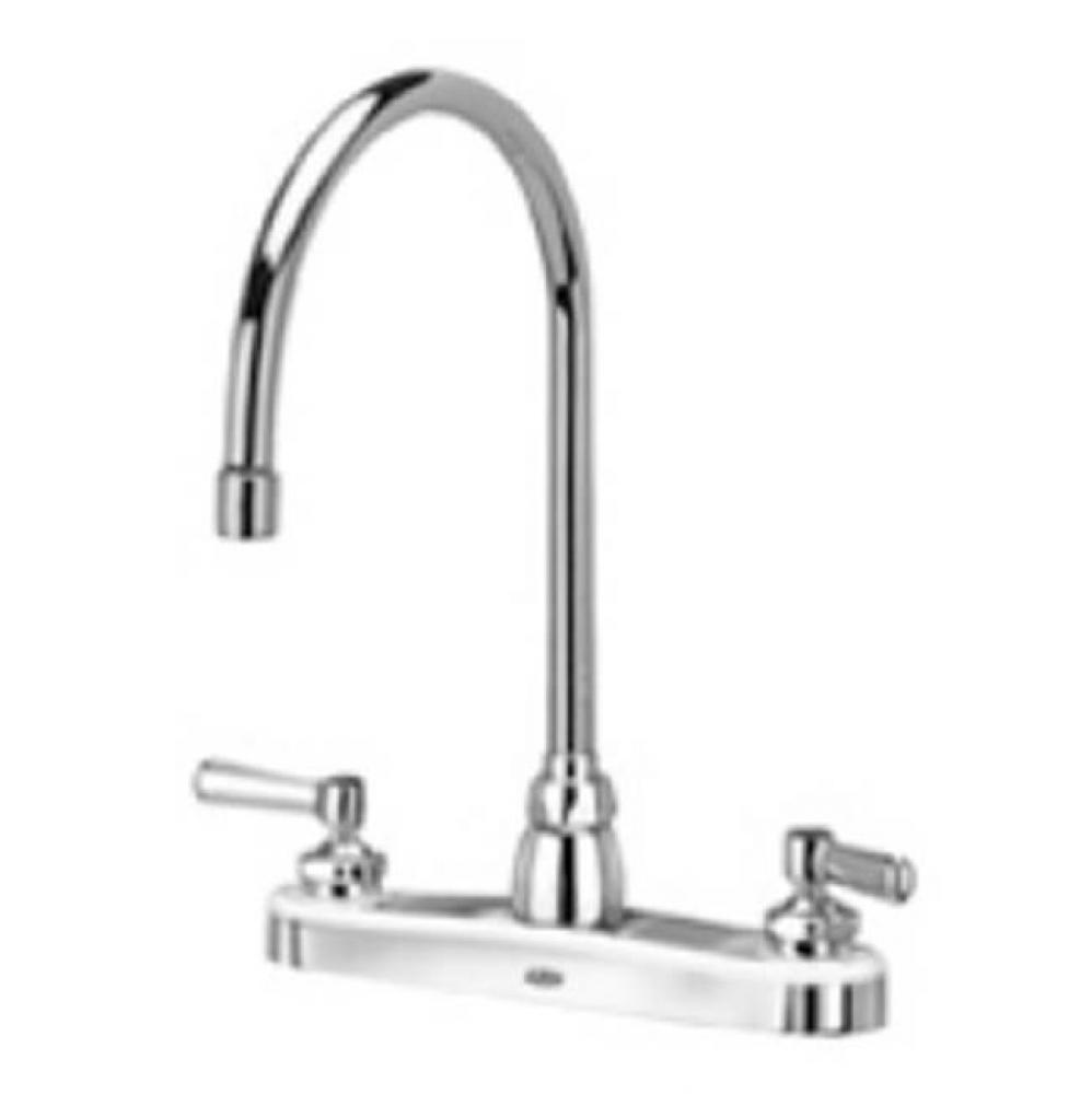 -XL FAUCET, 8'' KITCHEN w/''C 10''  SPOUT,  w/ 4'' WB HAND