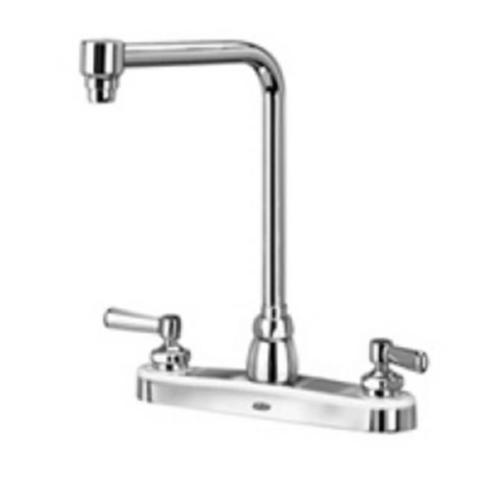 AquaSpec® 8'' Faucet with 8'' Bent Riser Spout, 2.2 gpm Pressure-Compensa