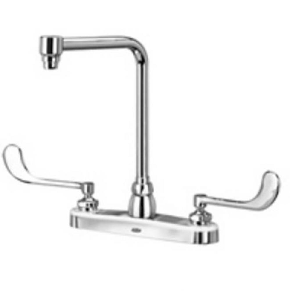 FAUCET (XL), 8'' KITCHEN, 8'' BENT RISER SPOUT, -6 HDL