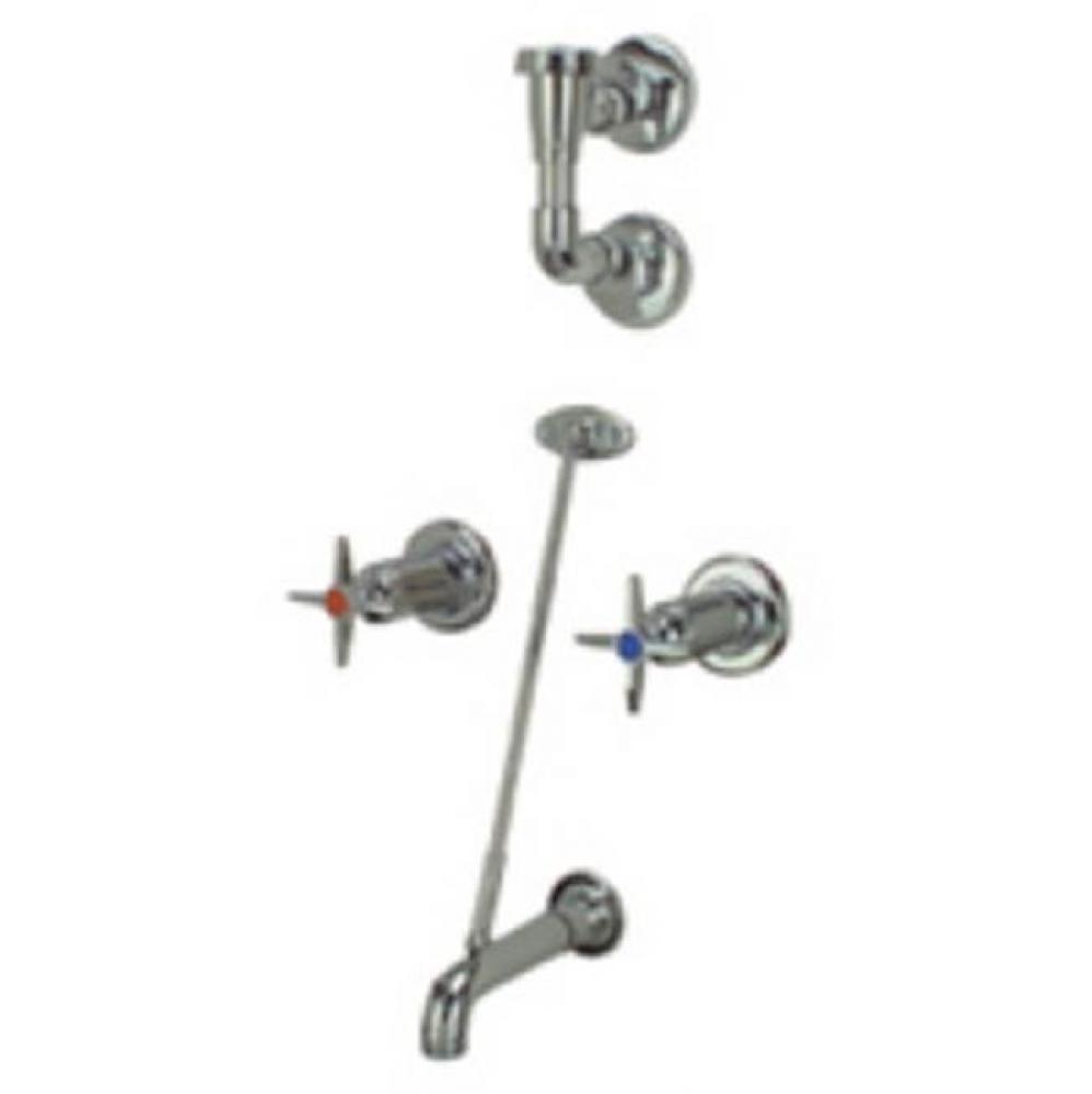 FAUCET, CONC. SHOWER VALVE ''E'', ''2'', ''-EVB&