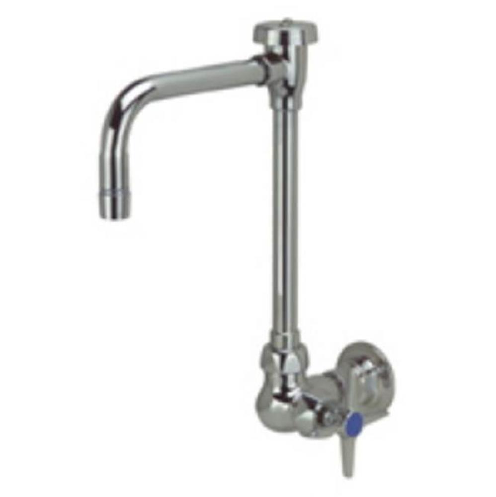 WALL MOUNT LAB FAUCET ''U''SPT ''2''HANDLES ''6M