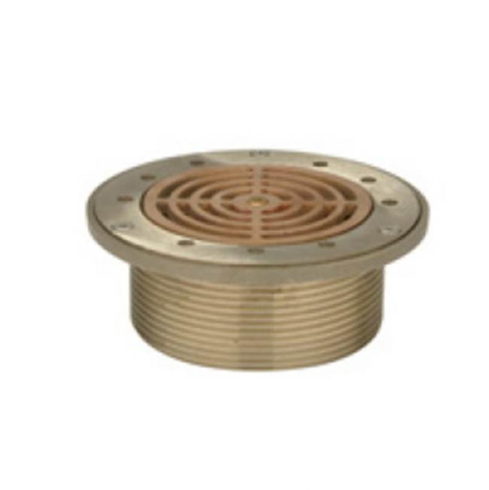 ZN400M Pol Nic Brz 5'' Rd ''M'' Adj Top Assy w/Sur-Set Bucket PN ZN4