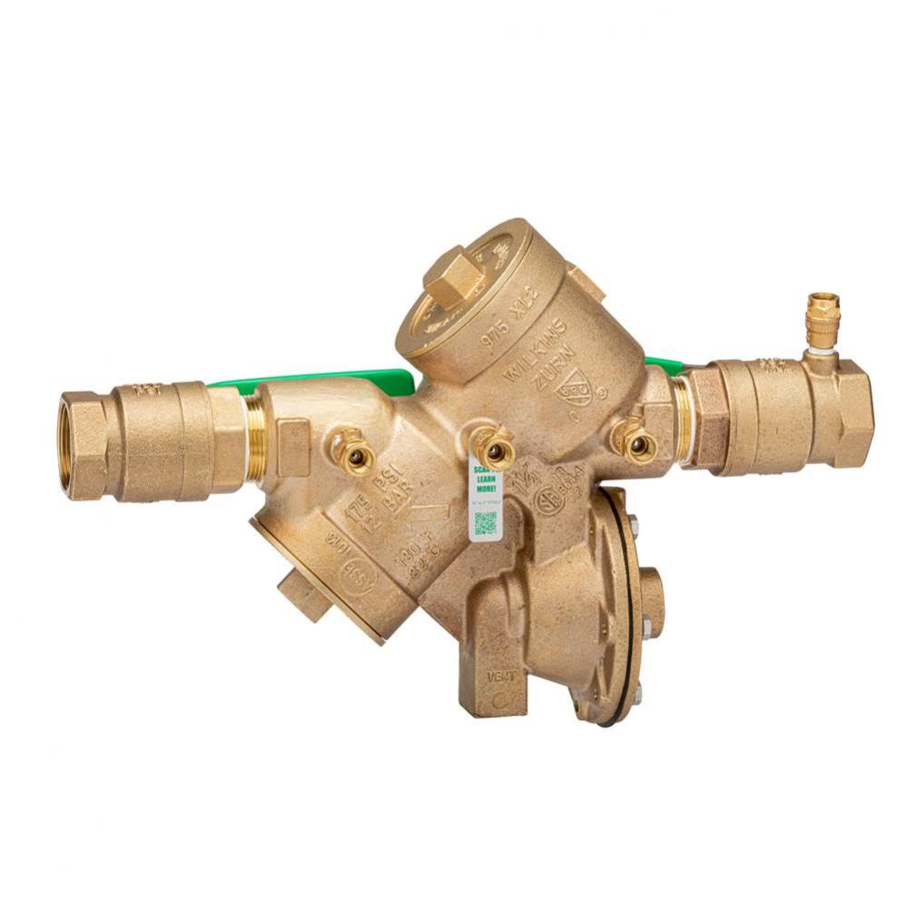 1-1/2'' 975XL2 Reduced Pressure Principle Backflow Preventer