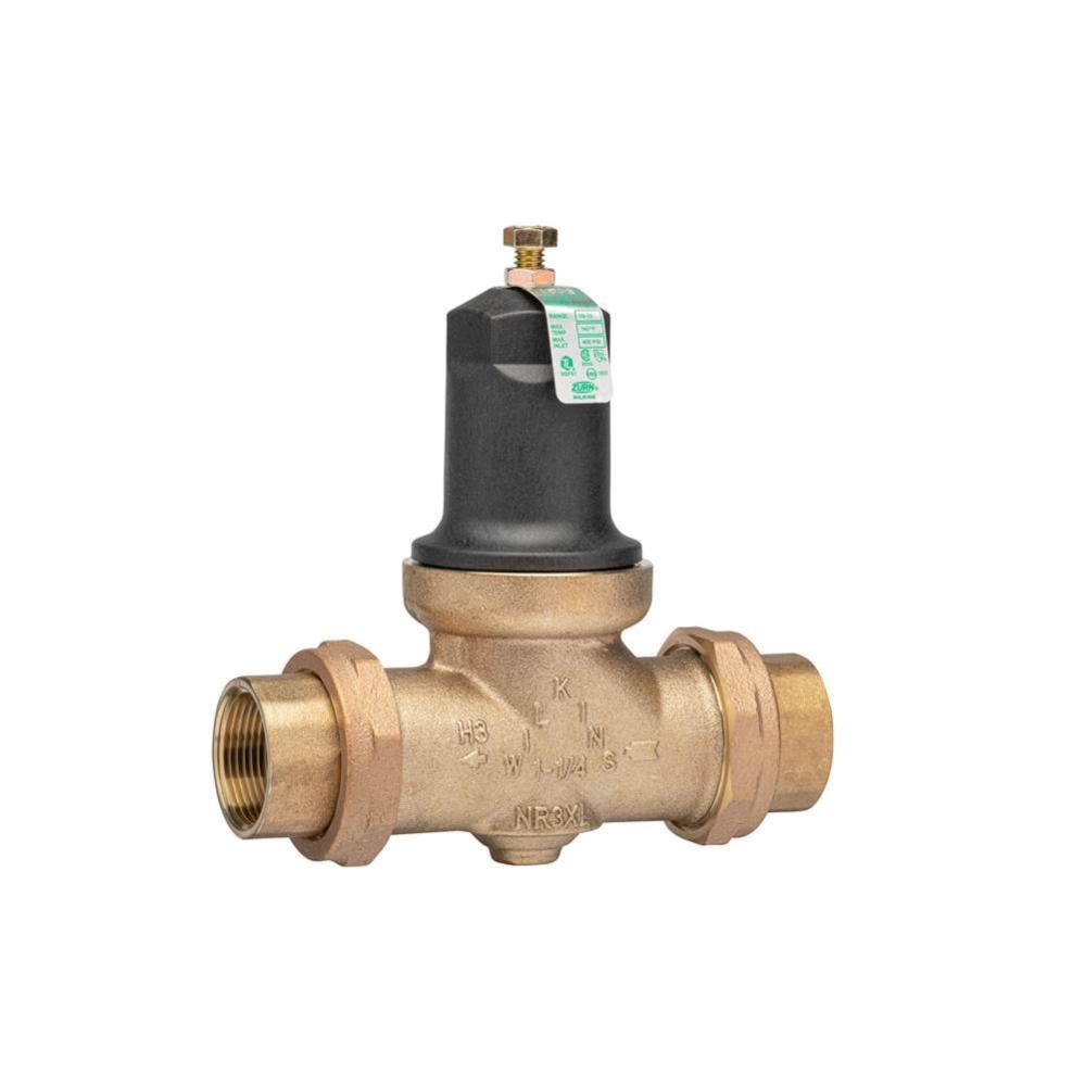 1-1/4'' NR3XL Pressure Reducing Valve with double union FNPT connection