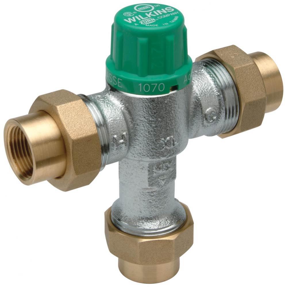 1/2'' ZW1070XL Aqua-Gard® Thermostatic Mixing Valve