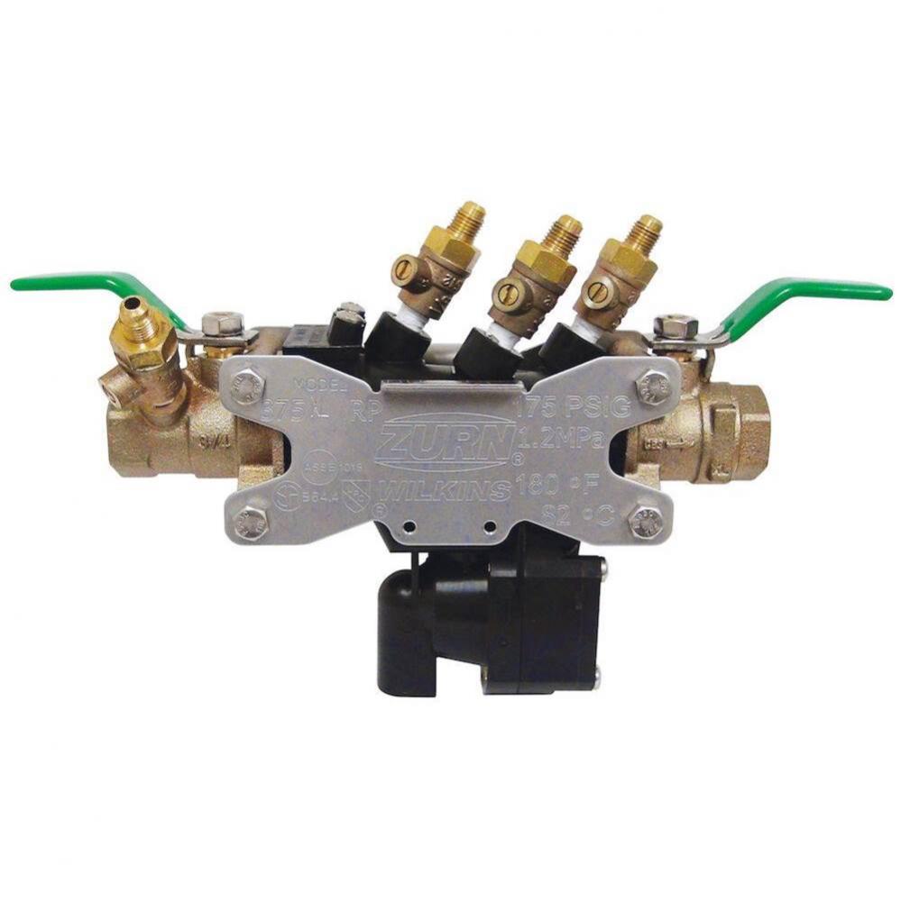 1/2'' 375XL Reduced Pressure Principle Backflow Preventer with SAE flare test fitting