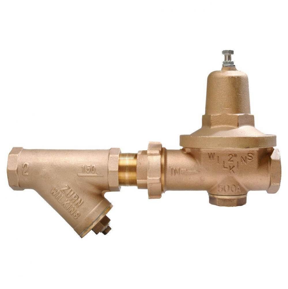 1-1/4'' 500XL Pressure Reducing Valve with Strainer. Made for saltwater service