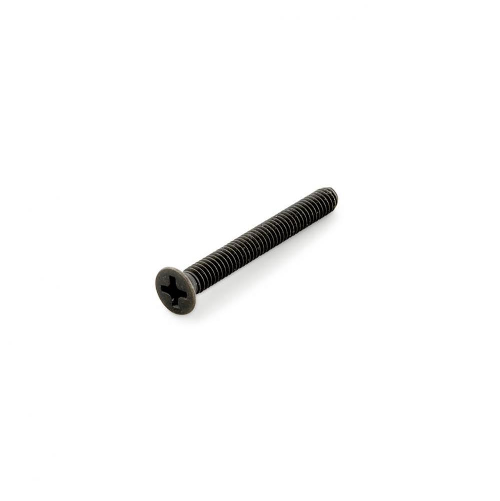 Temp-Gard® Black Stainless Steel Screw, 8-32 X 1 1/2''