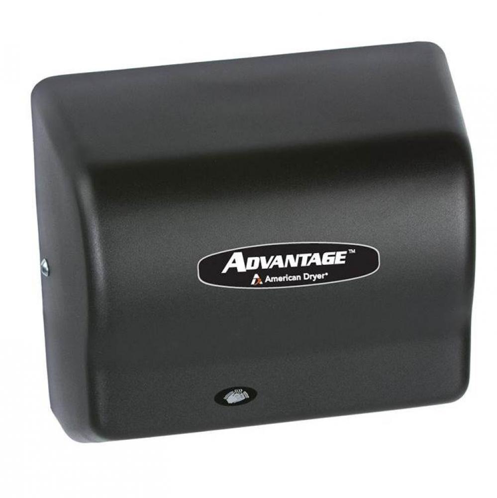 American Dryer AD90-BG Advantage Steel Standard Automatic Hand Dryer, Black Graphite Epoxy Finish,