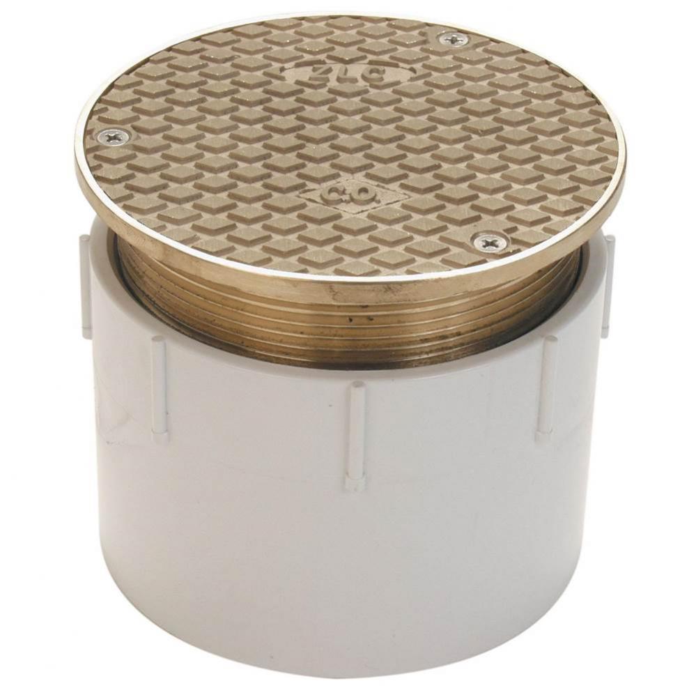 CO2450 3'' PVC Adjustable Floor Cleanout P.N. 630630019