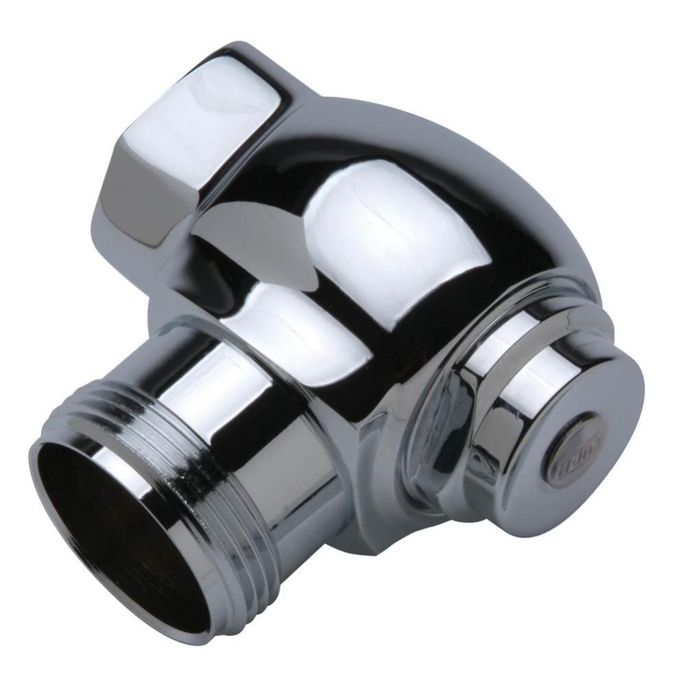 1'' SD Stop for Flush Valves, Chrome-Plated with Vandal-Resistant Cover