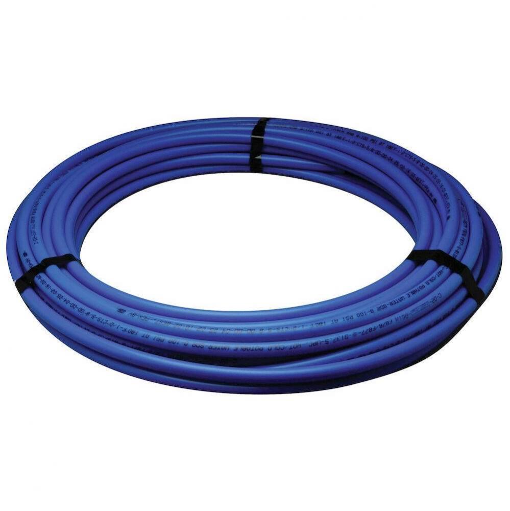 3/8'' x 100'' (30 .5m) H/C Blue PEX Tubing  - Coil