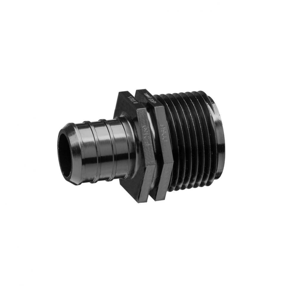 Polymer Male Adapter - 1/2'' Barb x 1/2'' Male NPT