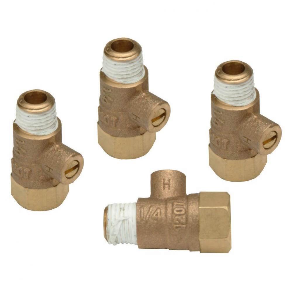 860XL Standard Test Cocks Repair Kit compatible with 1-1/4'' - 2'' backflow pr