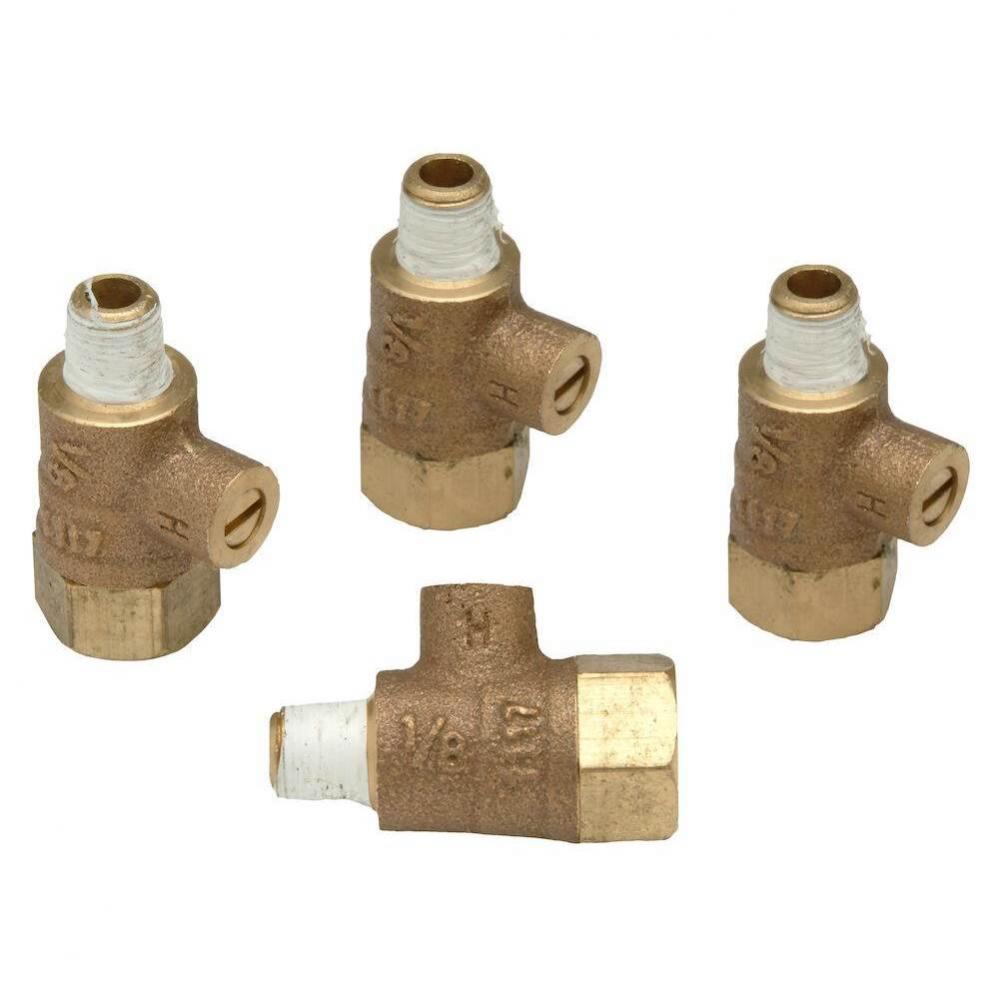 860XL Standard Test Cocks Repair Kit compatible with 1/4'' - 1'' backflow prev