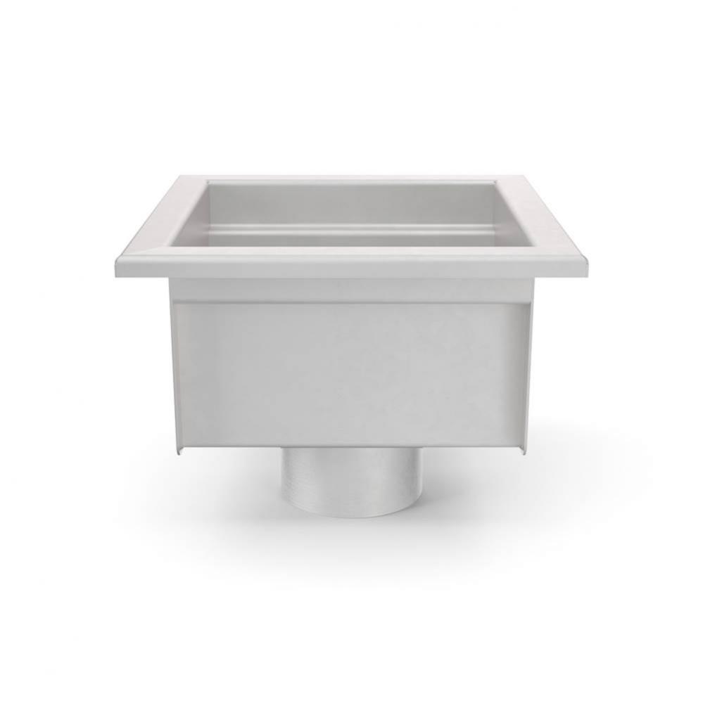 12'' x 12'' x 6'' floor sink with 3'' No-Hub outlet