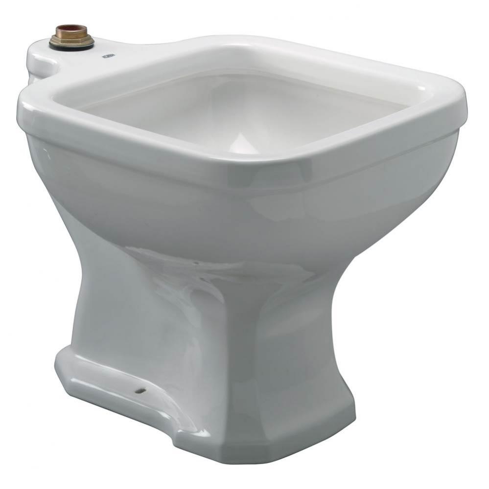 27x20½ Floor-Mount Siphon Jet Service Sink, ZurnSHIELD™, White Vitreous China