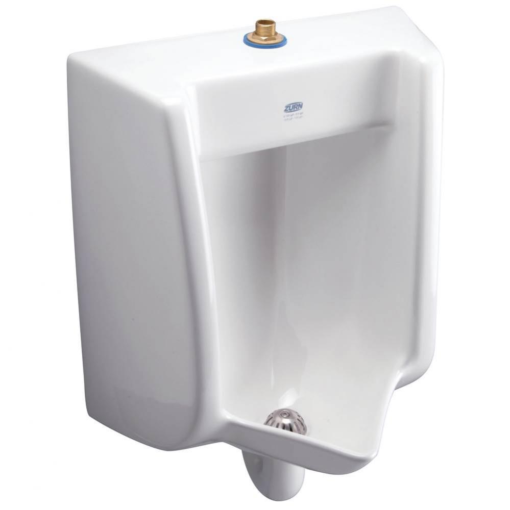 Omni-Flo® Ultra Low Consumption Urinal, 0.125-1.0 gpf, Top Spud, ADA Compliant, White Vitreou