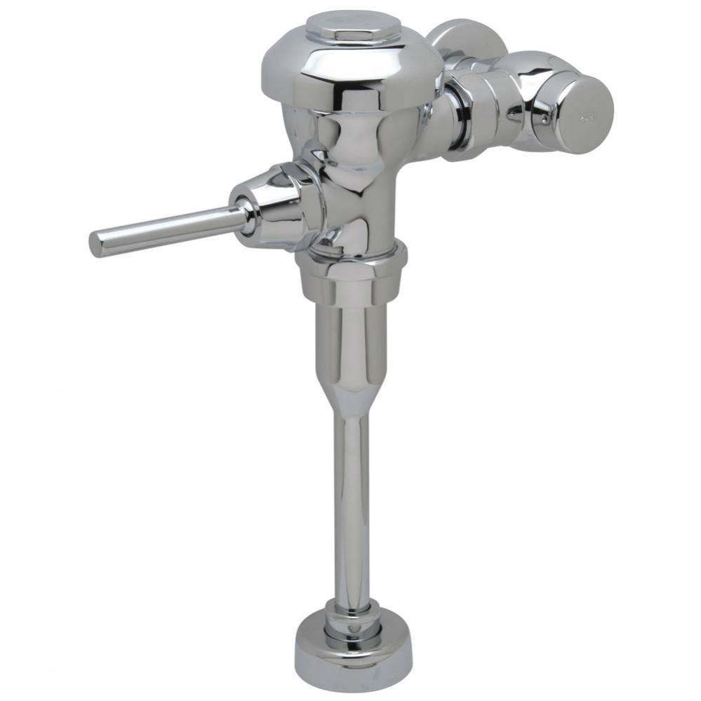 AquaVantage® AV Exposed Manual Diaphragm Flush Valve with 3.5 gpf in Chrome