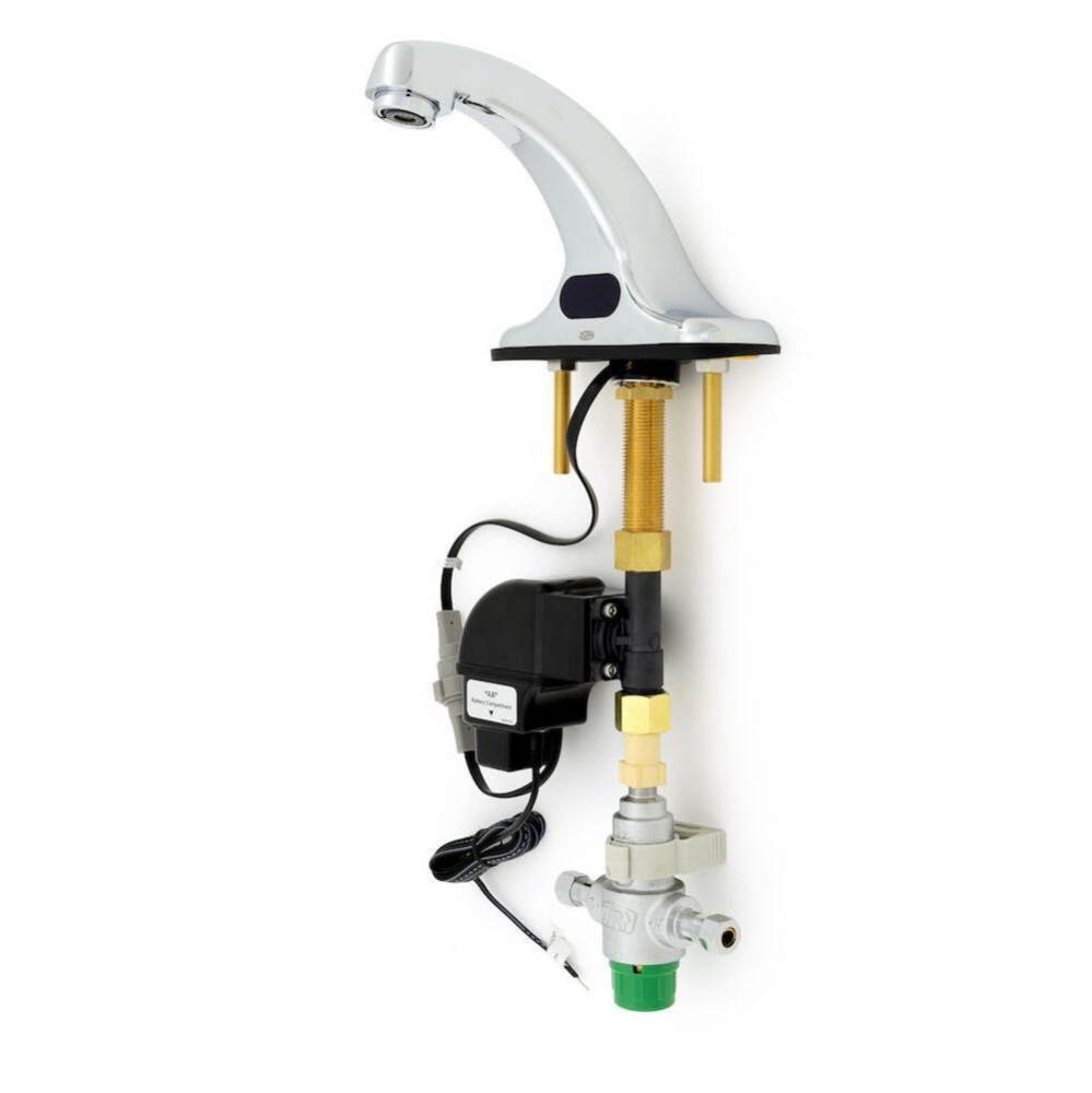 AquaSense® Centerset Sensor Faucet -0.5 gpm Spray, Connection Wire, Thermostatic Mixing Valve