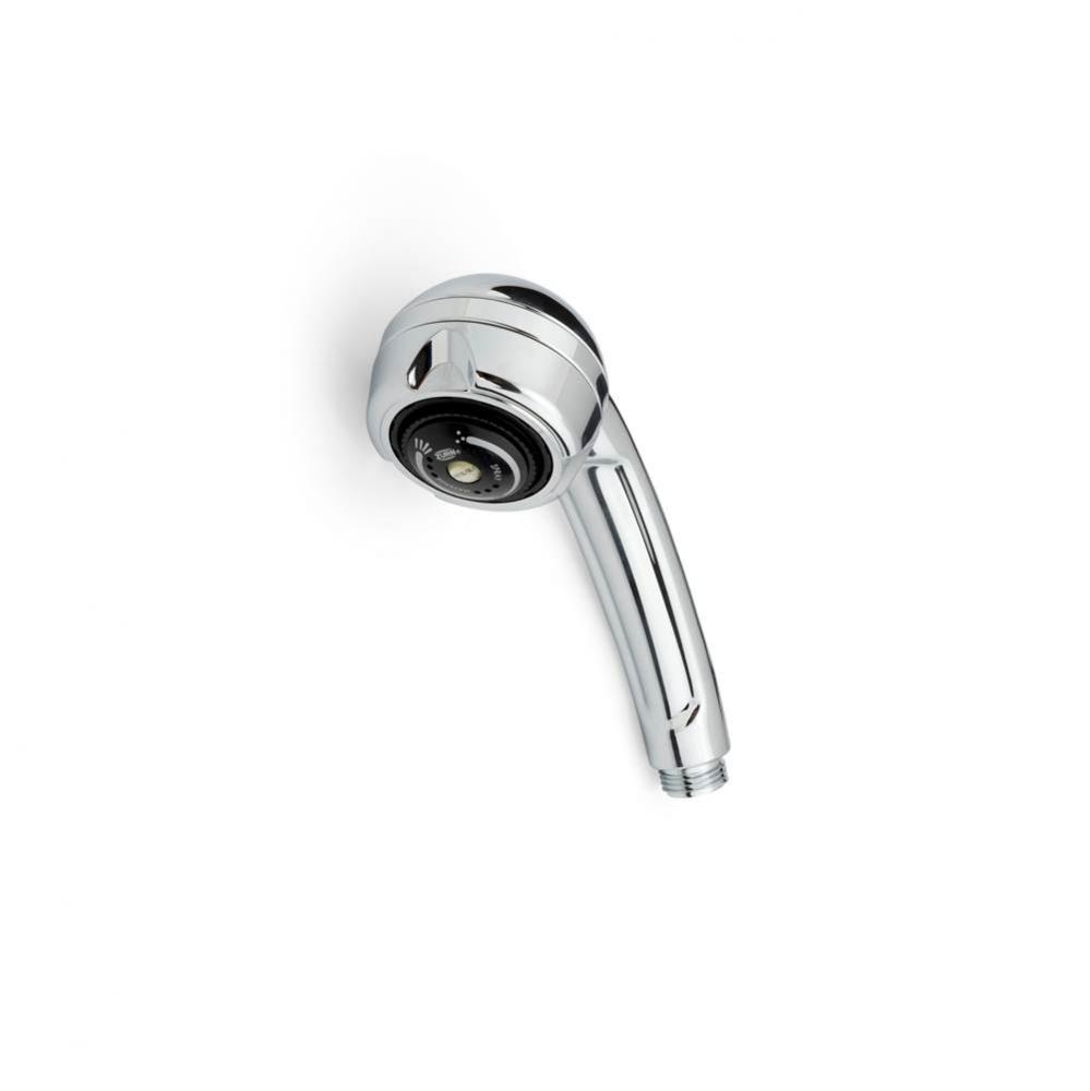 Temp-Gard® Handheld Shower Head with Adjustable Spray and Water-Saving 1.5 gpm Flow, Chrome-P