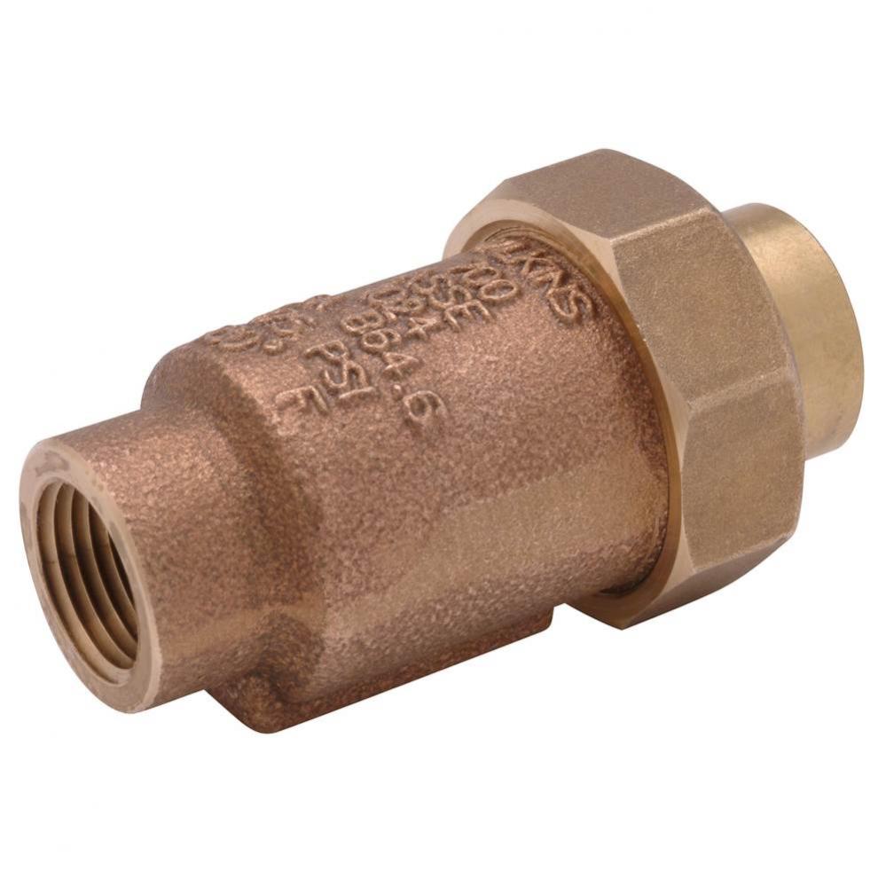 Temp-Gard® In-Line Spring-Loaded Dual Check Valves in Cop/