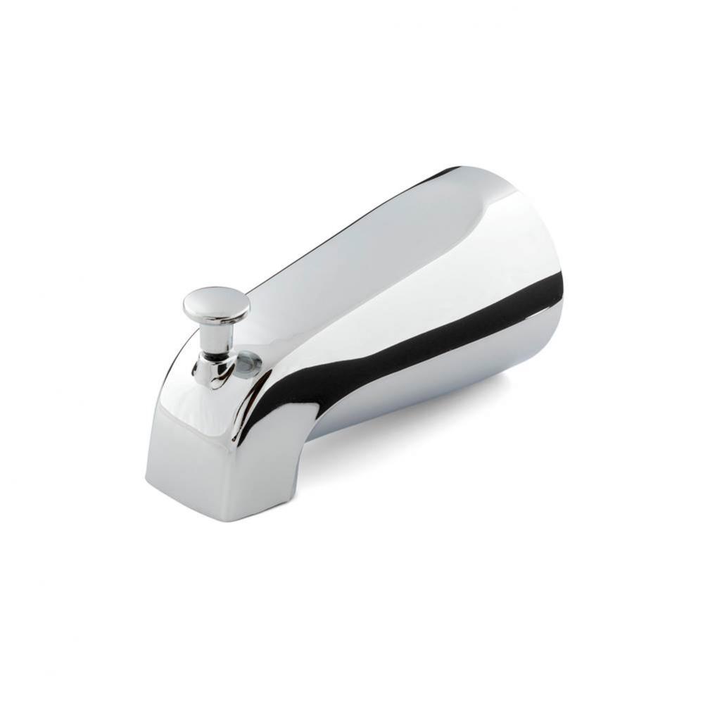 Temp-Gard® Standard Tub Spout with Pull-Up Diverter in Chrome