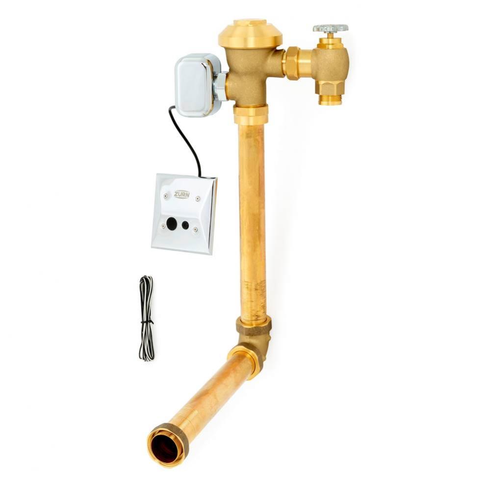 ZEMS AquaVantage® AV Concealed Hardwired Sensor Diaphragm Flush Valve with High Efficiency 1.